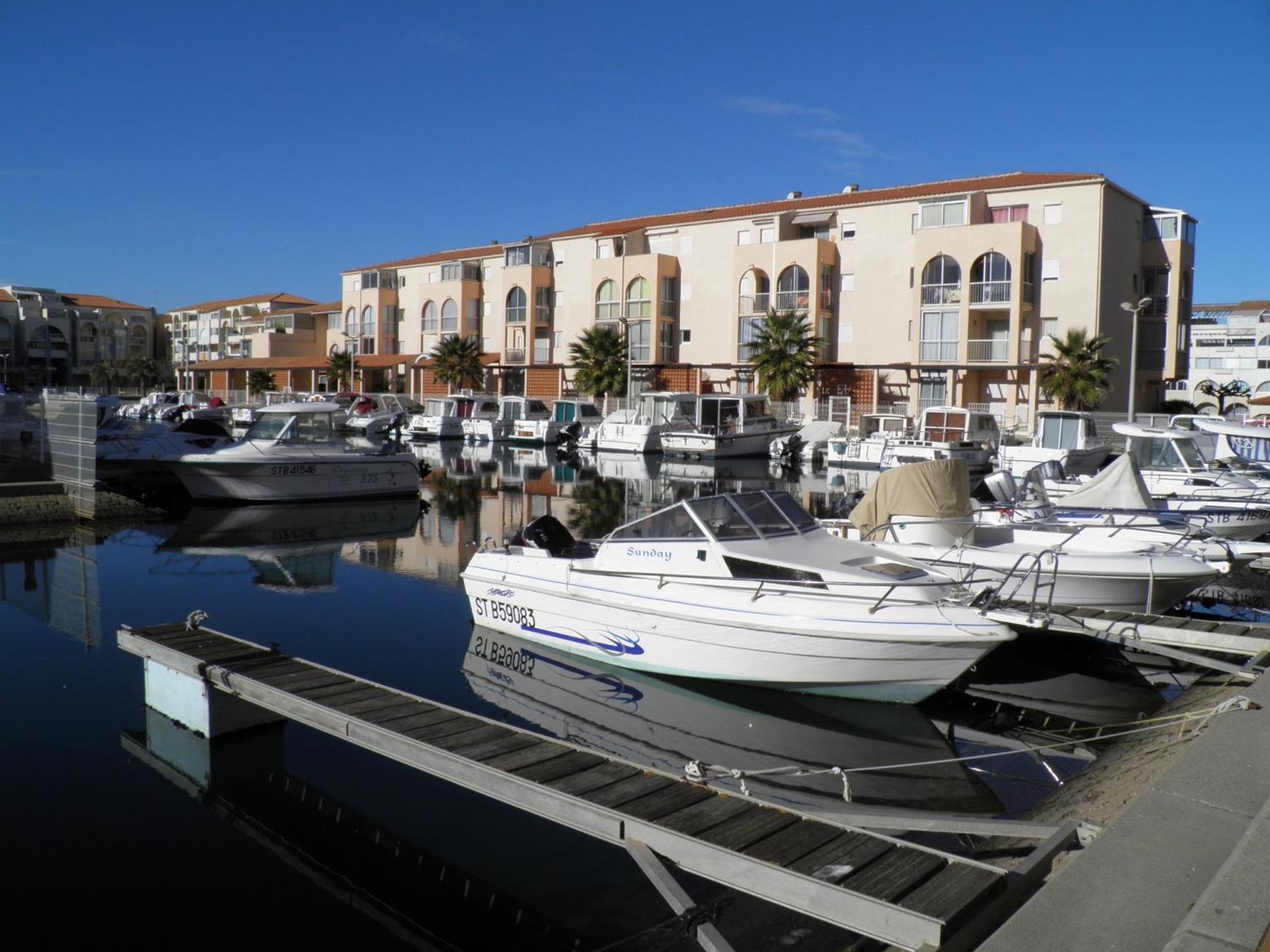 Studio Cabine A 300M De La Plage Avec Loggia Vitree - Fr-1-338-428 Sète Exterior foto