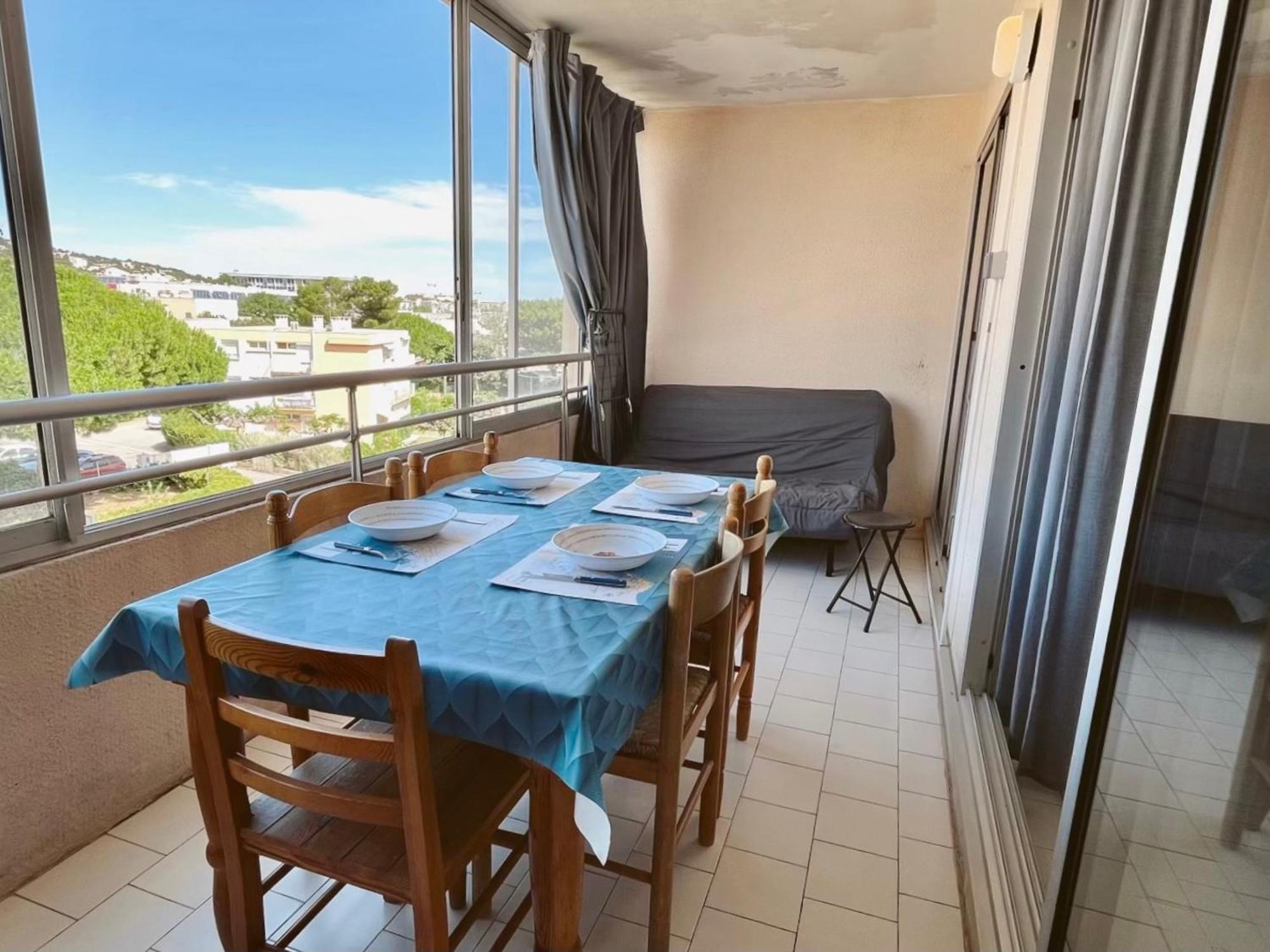 Studio Cabine A 300M De La Plage Avec Loggia Vitree - Fr-1-338-428 Sète Exterior foto